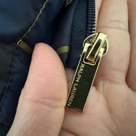 Polo by Ralph Lauren Blue and Yellow Puffer Jacket - Picture 10 of 16